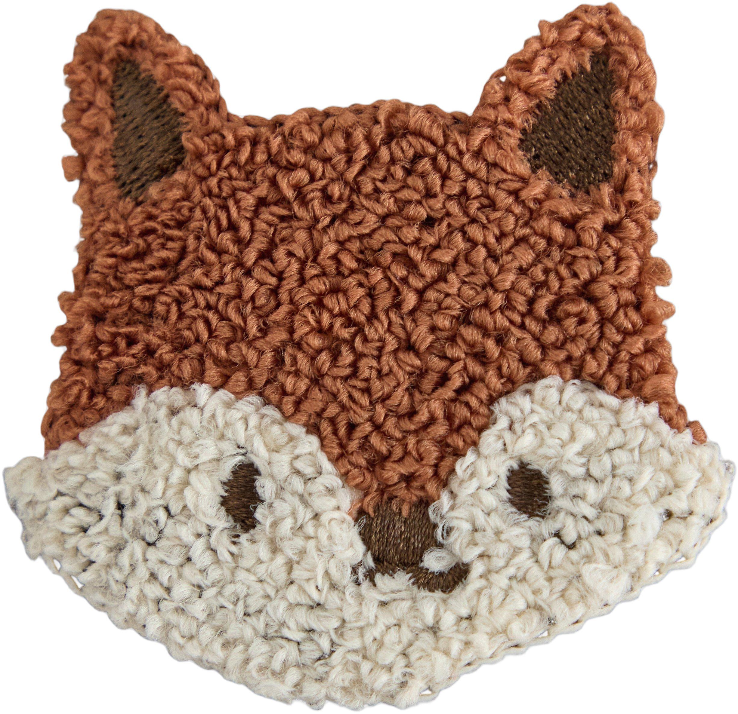 Joggers in waffled cotton with appl