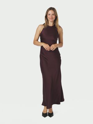 Celinie Heavy Sateen Dress