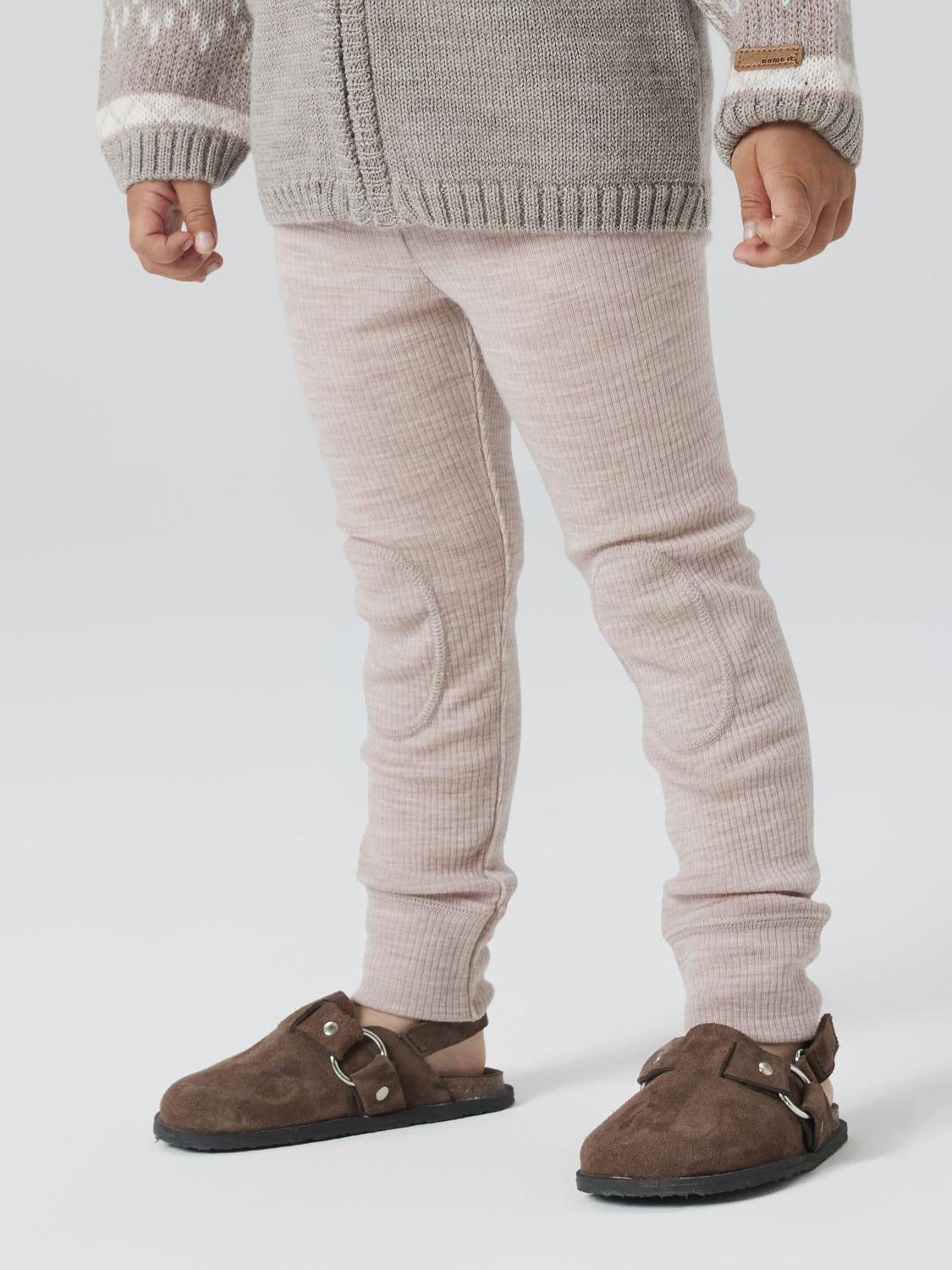 NMNWAX WOOL RIB LEGGING NOOS