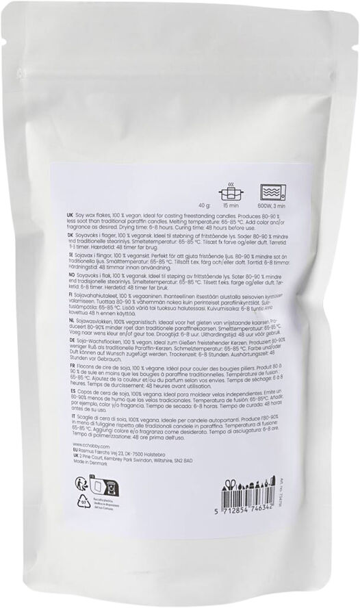 Soyavoks, Til fritstående lys, 250g.