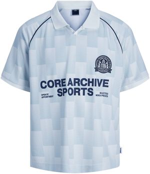 JCOBREEZE FOOTBALL AOP MESH TEE SS