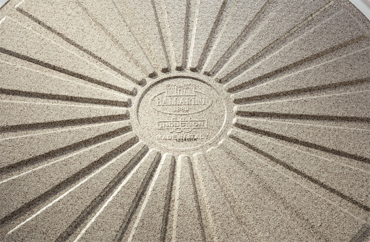 Ledro Stekpanna 28 Beige Rund Aluminum