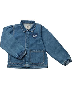 ORGANIC DENIM HEARTS JACKET