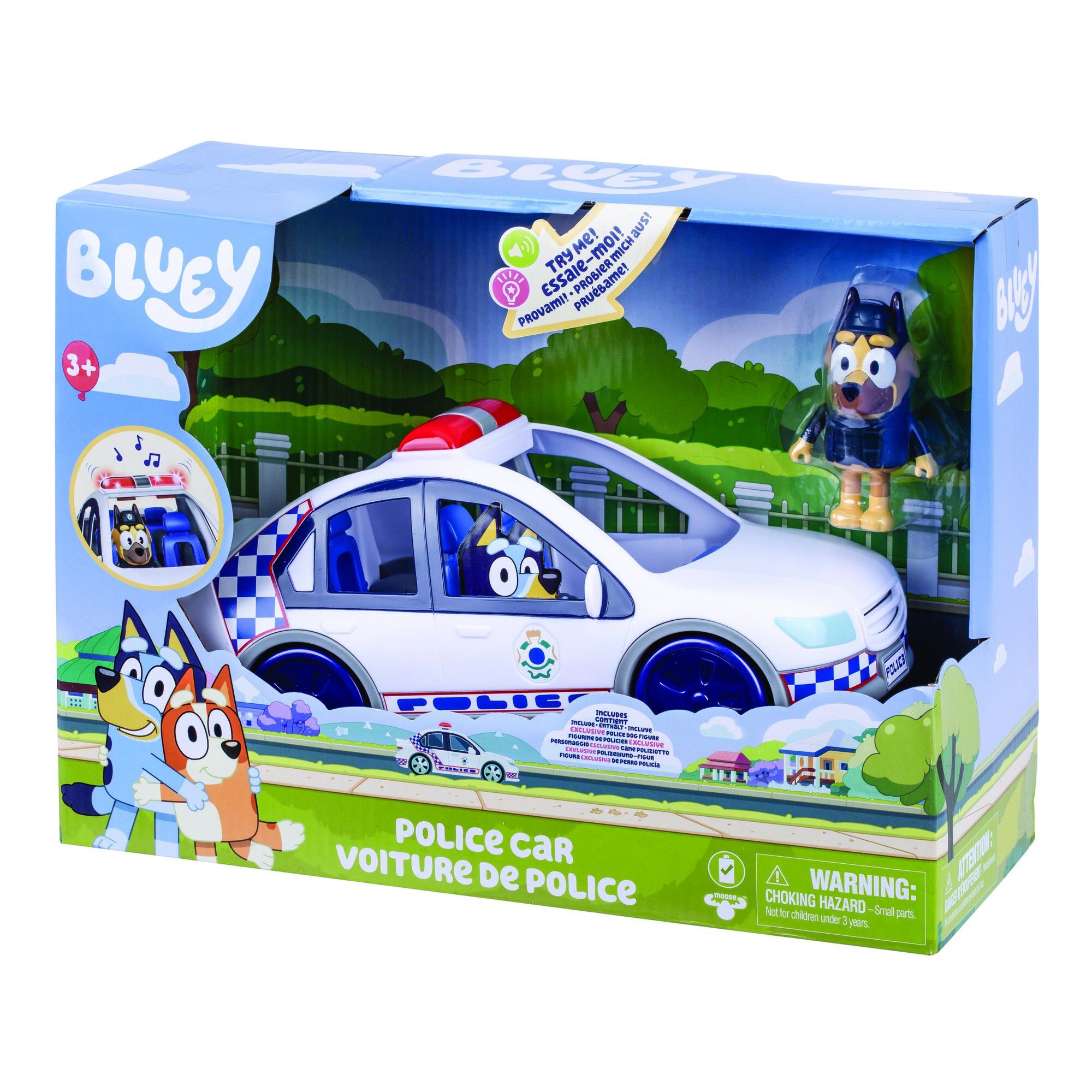 BLUEY, Police Car