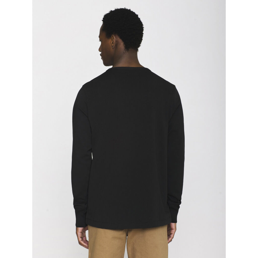 BO long sleeve henley - GOTS/Vegan