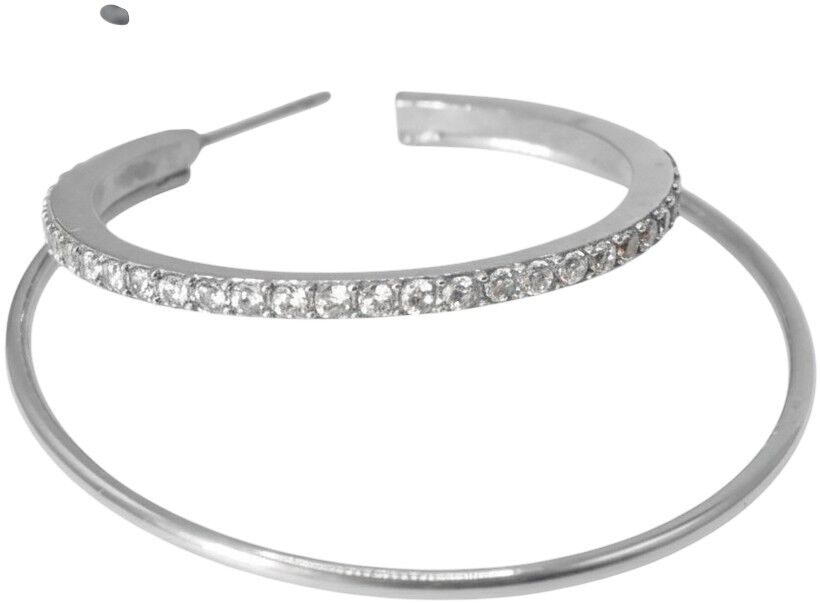 Double Olympia Hoop with Stones