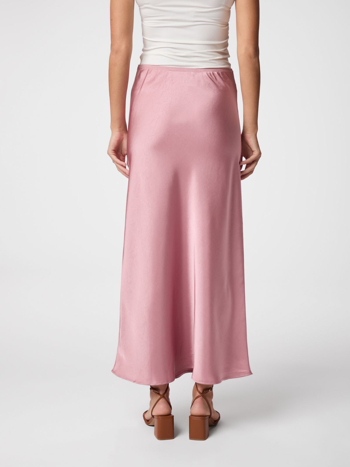 Vicky Heavy Sateen Skirt