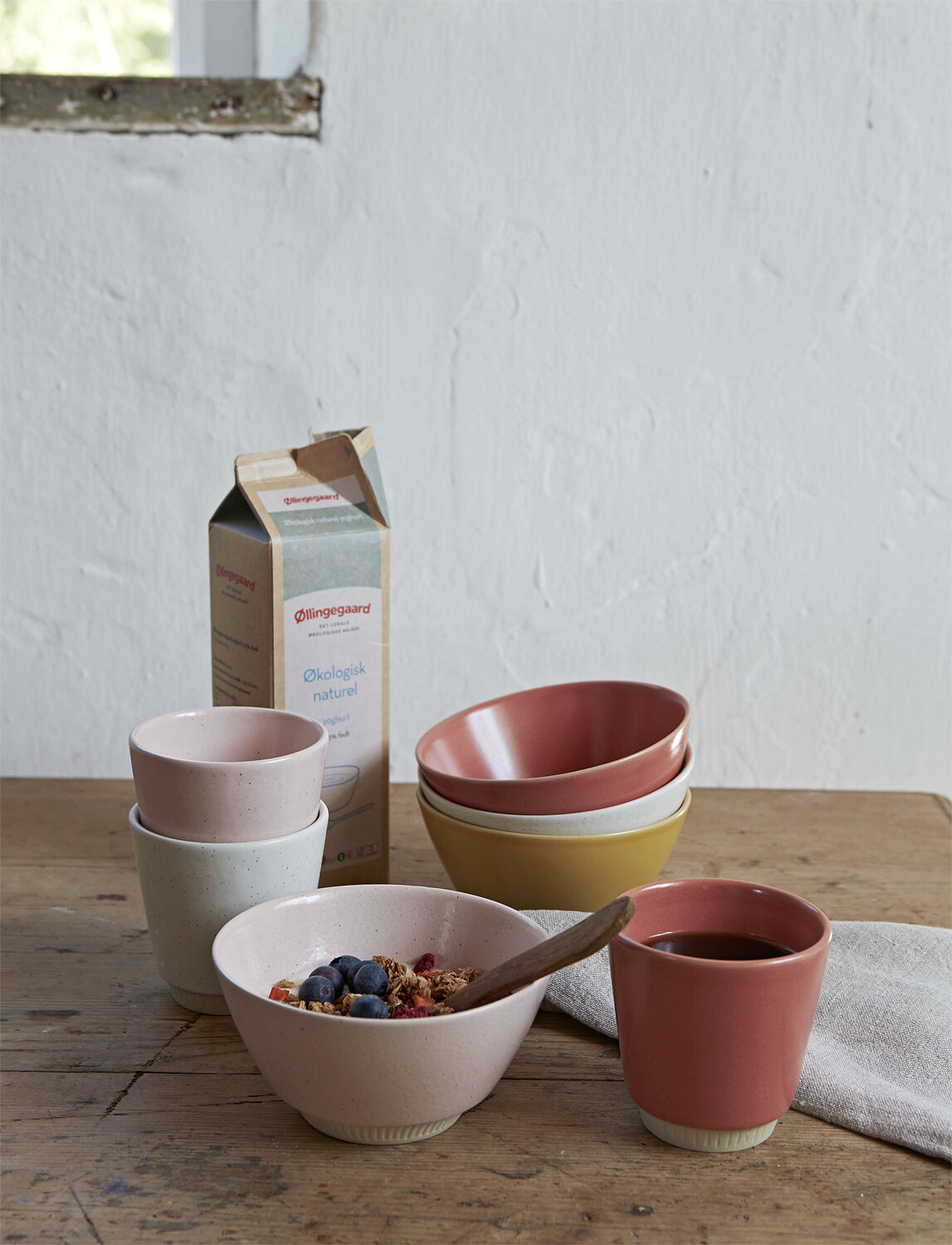 Colorit mugg 0.25 l. coral