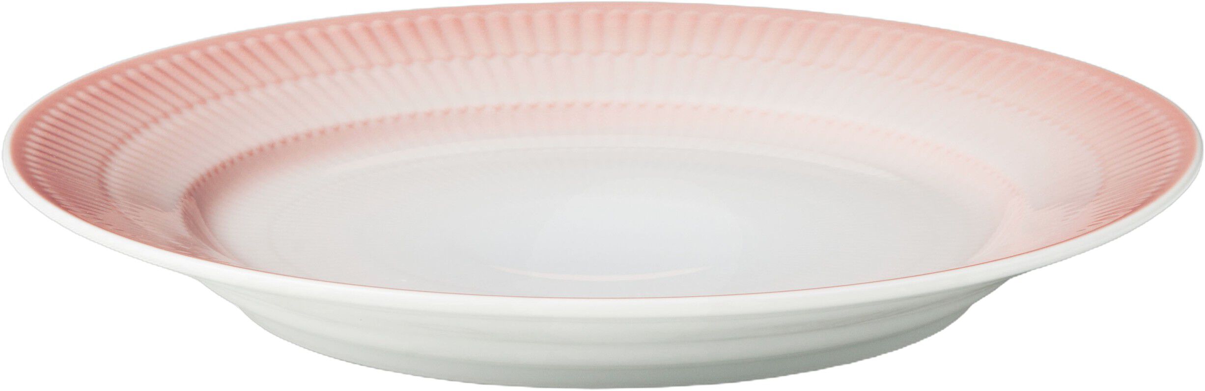 Iris tallerken, koral, 22 cm