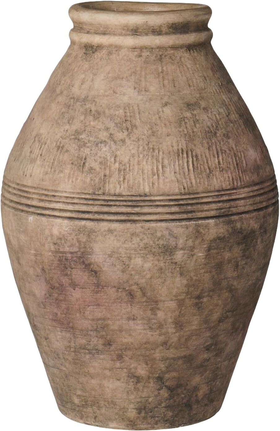 Gulvvase Selene uj&aelig;vn struktur og farve