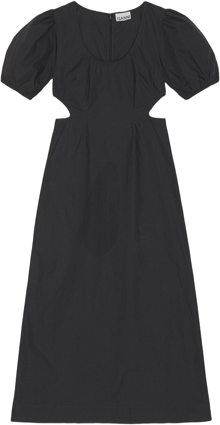 Cotton Poplin Cutout Dress