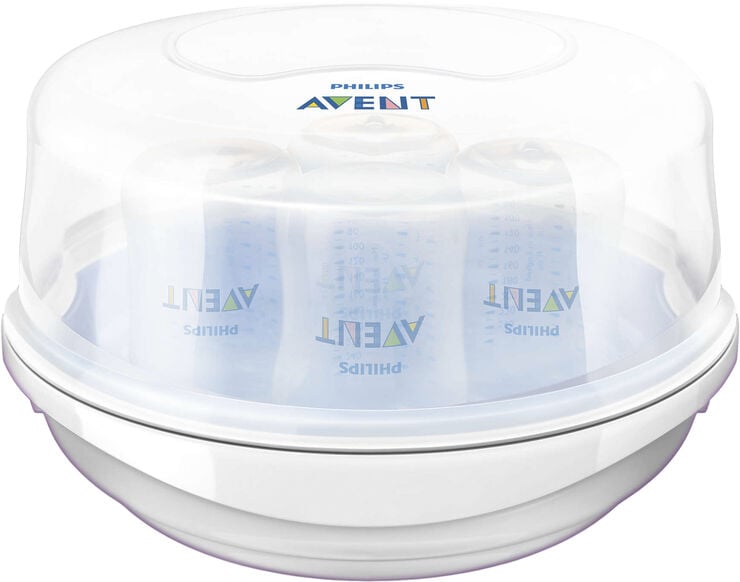 Dampsteriliseringsapparat til mikroovn