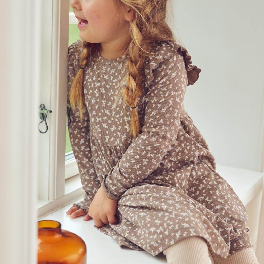 Alyssum Ruffle L/S Swing-kl&auml;nning