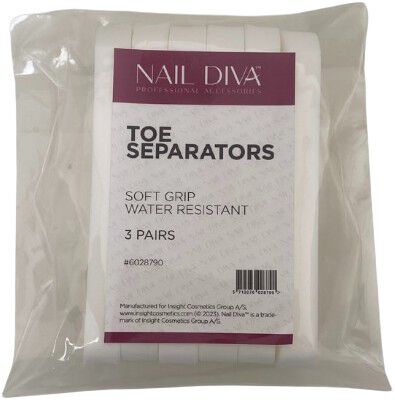 Toe Separator, Soft, EVA, White