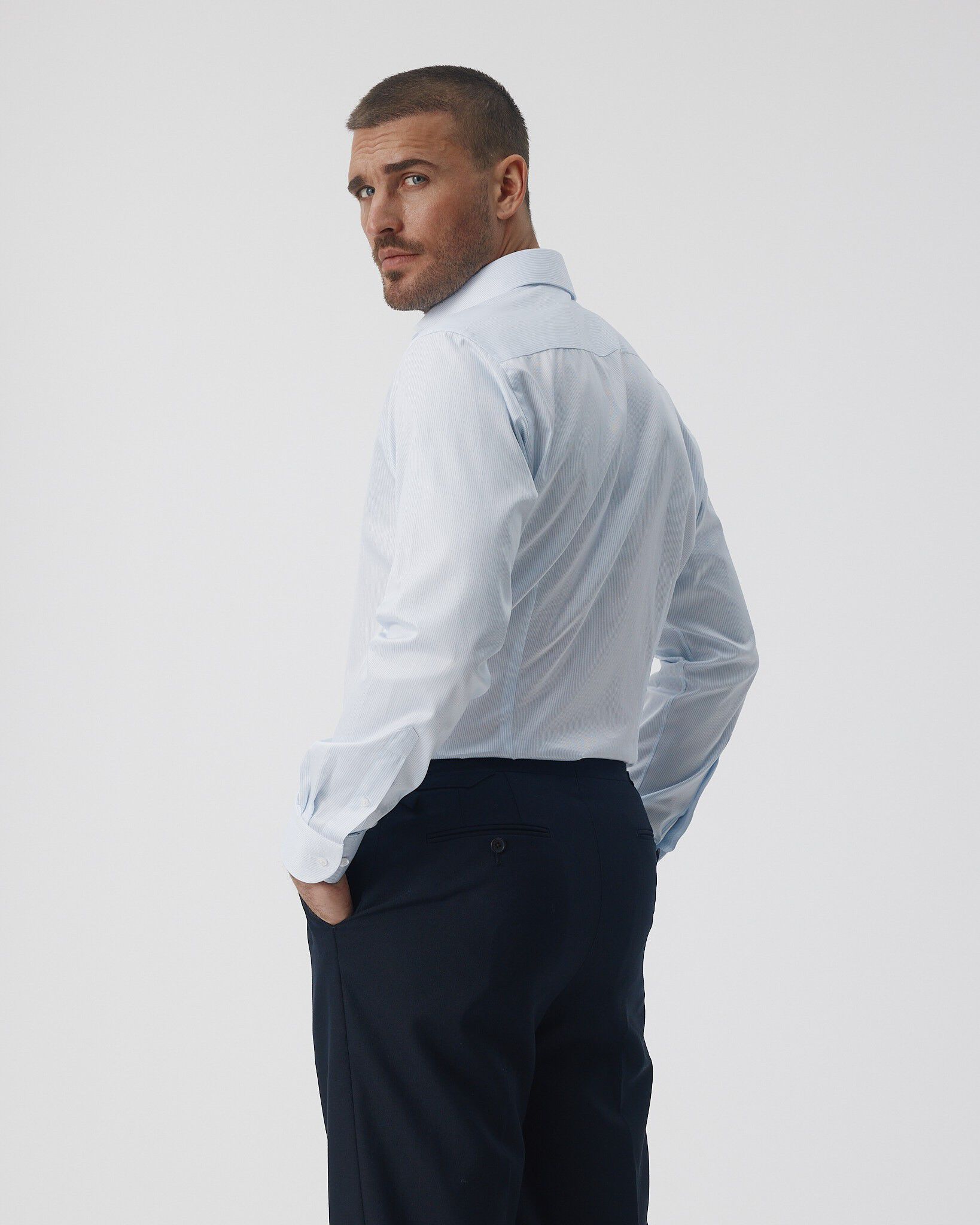 The Lawyer 4. 0 | Pinstripe | Super slim fit