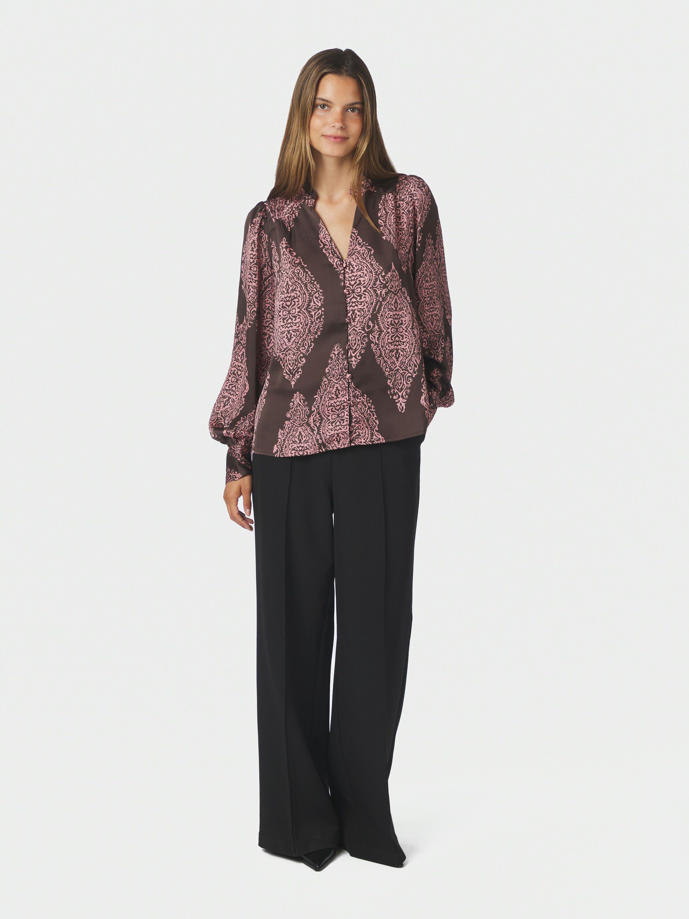 Massima Paisley Drop Blouse