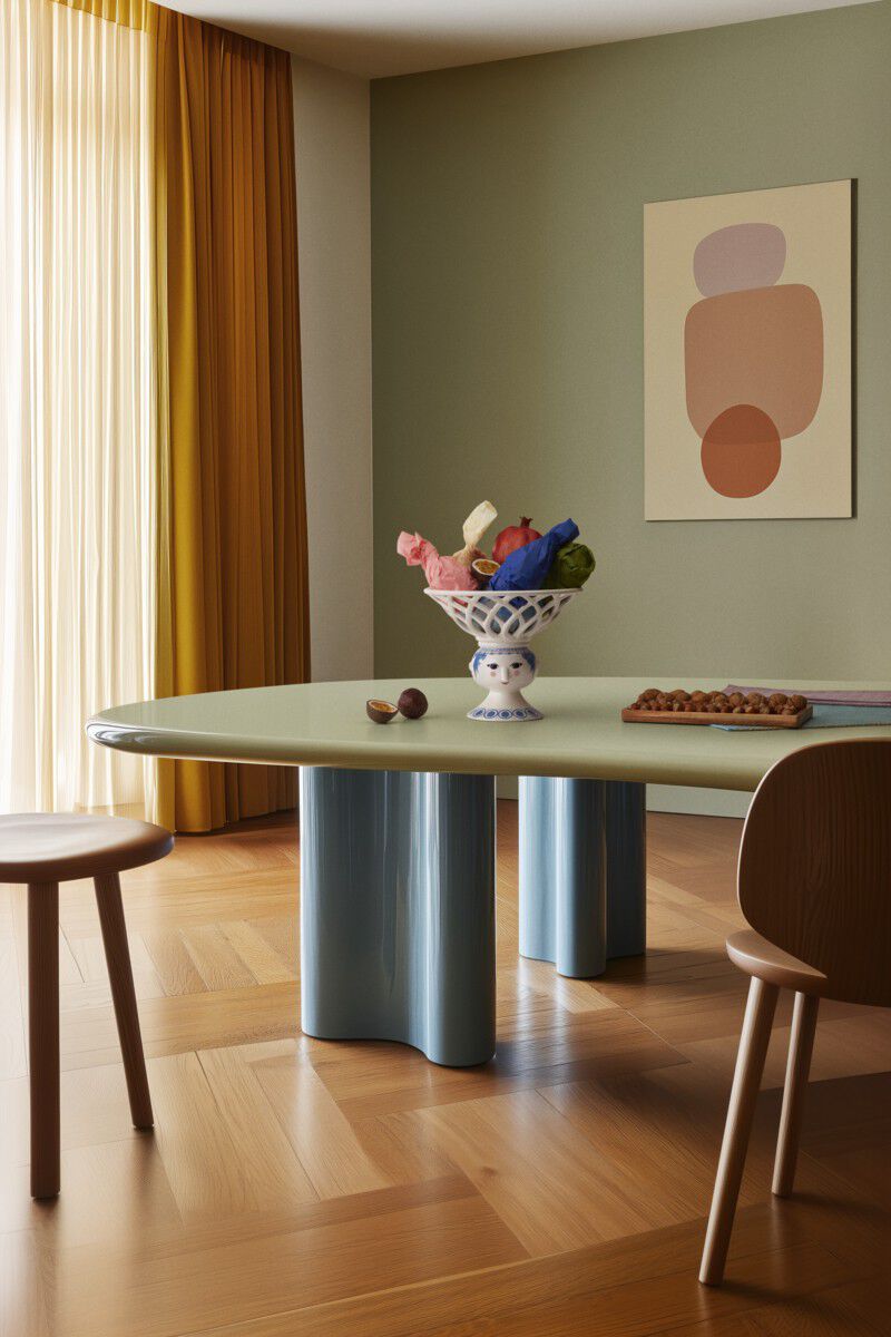 Dora Frugtsk&aring;l &Oslash;25 cm bl&aring;