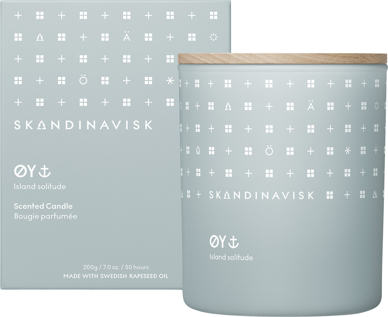 &Oslash;Y Scented Candle w Lid 200g