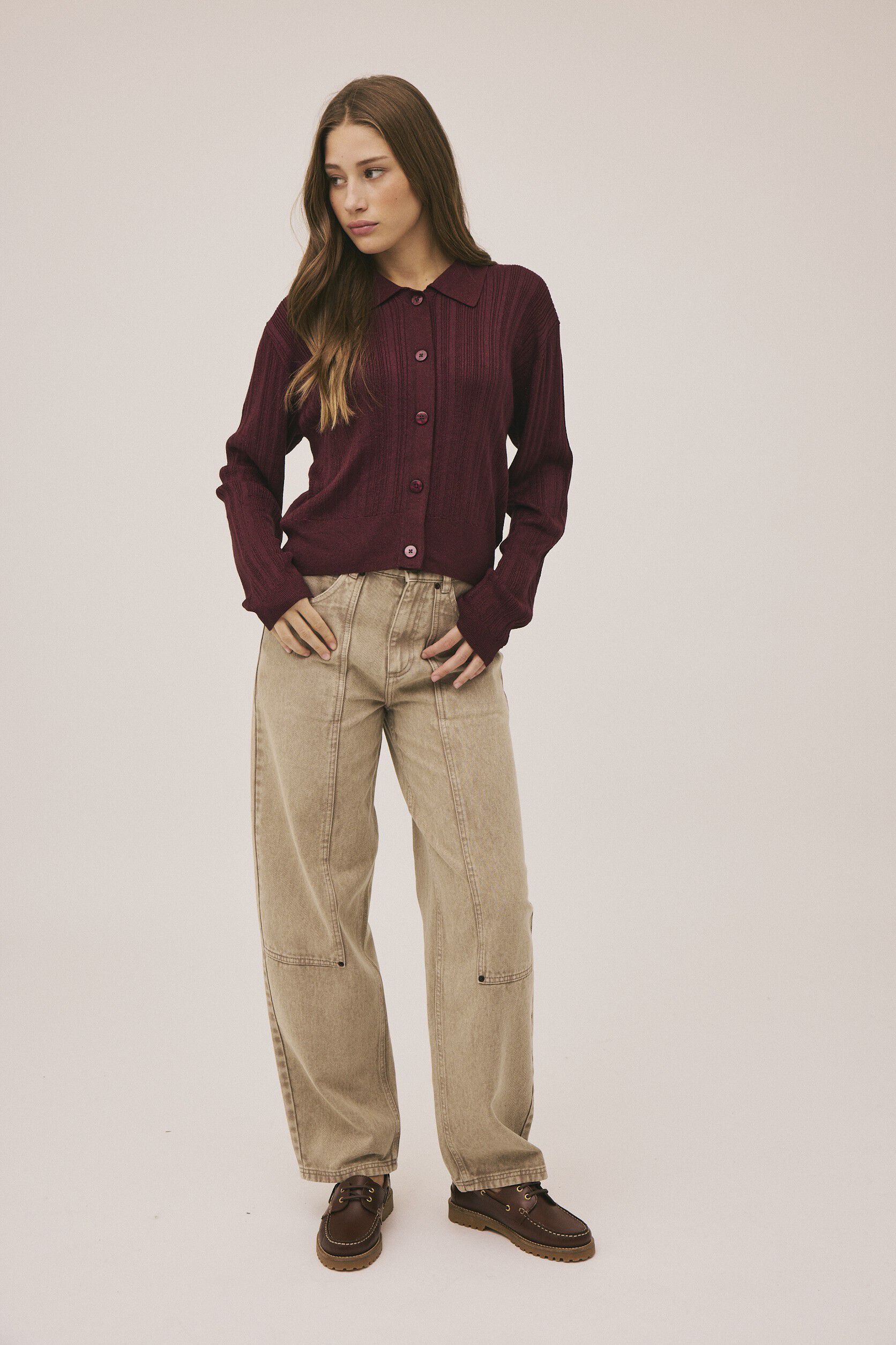 Emma M125 Barrel jeans - 100% &Oslash;kologisk bomuld GOTS