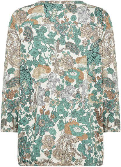 SC-FELICITY AOP 536 Bluse Gr&oslash;n