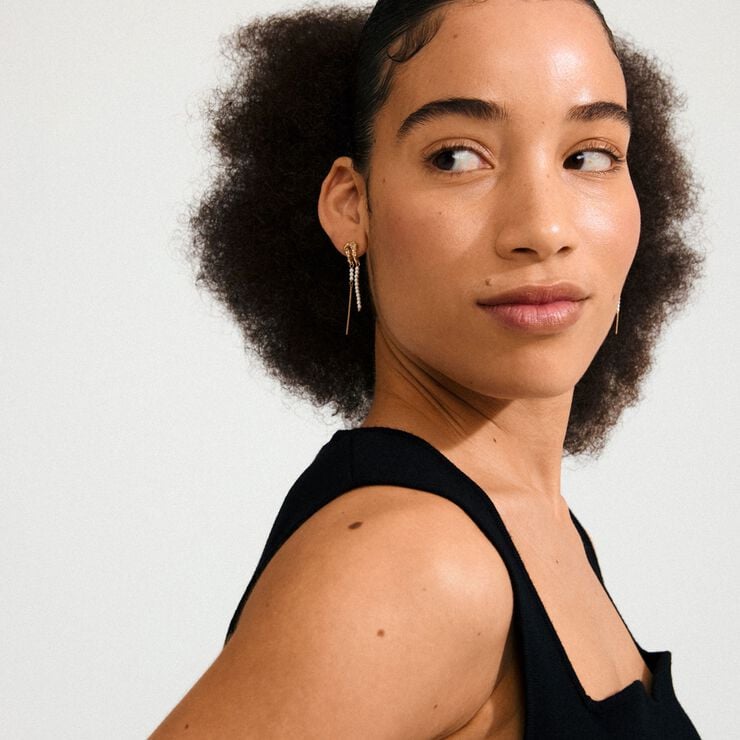 VINCENT earrings gold-plated