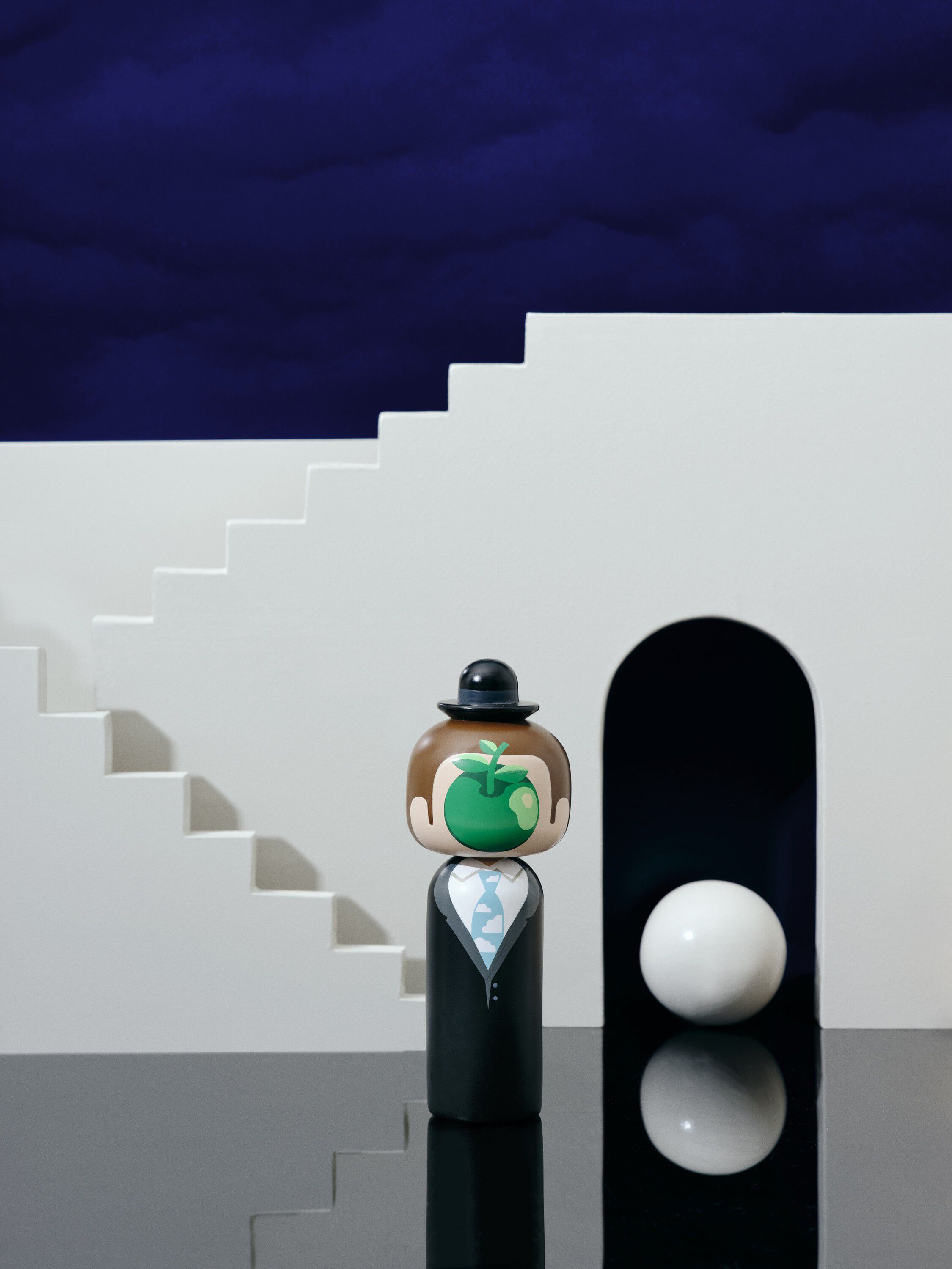 Sketch.inc. - Kokeshi |René Magritte, 16,8 cm 1:1