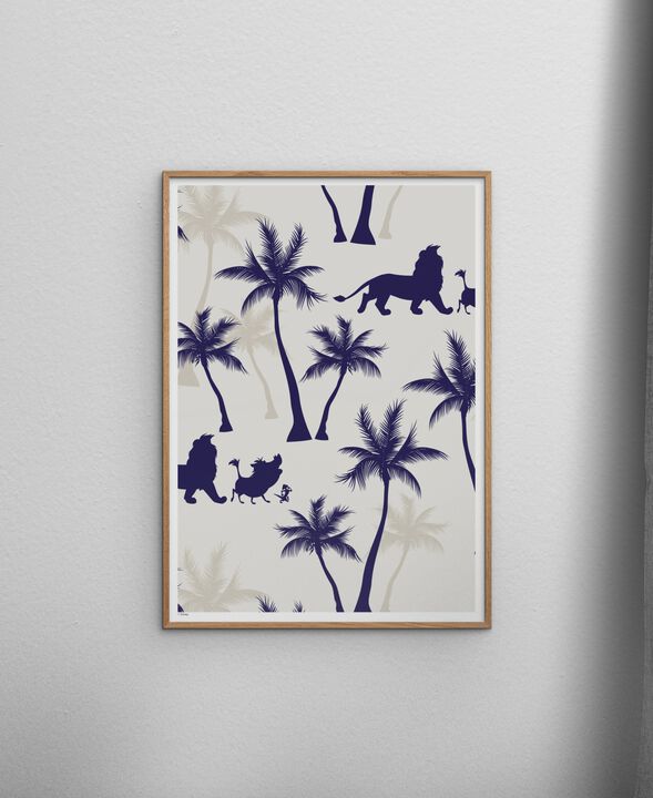 Disney Ð The Lion King Blue Palms