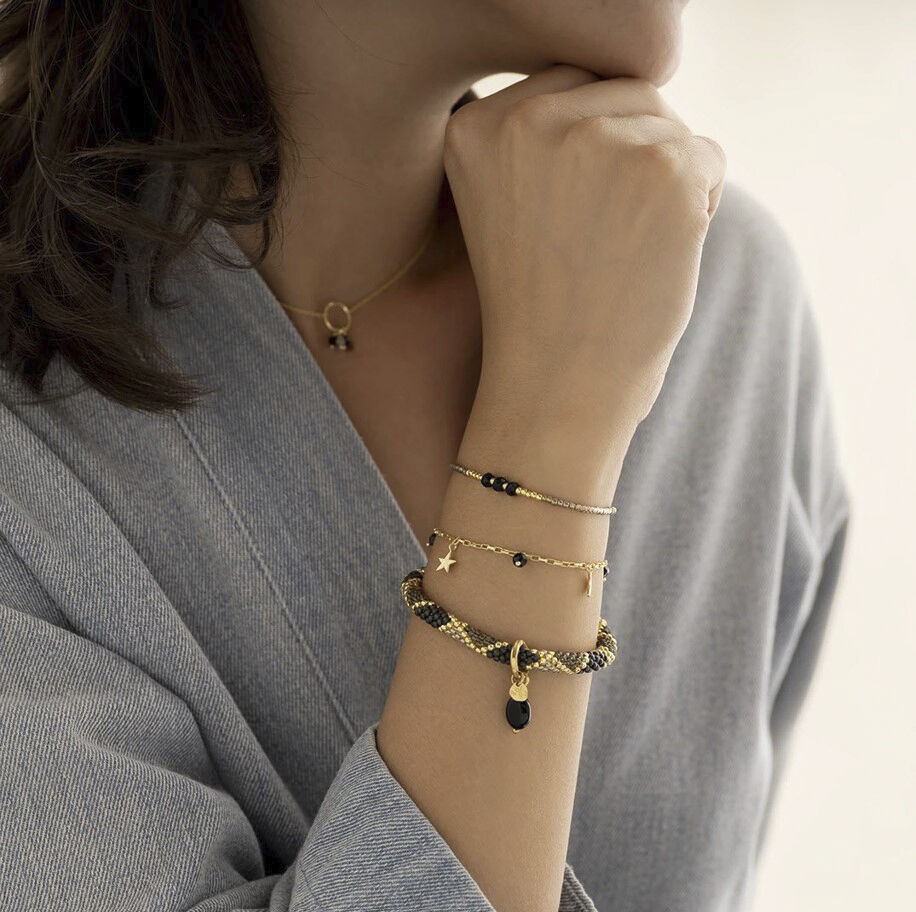 Decent Black Onyx Bracelet GC