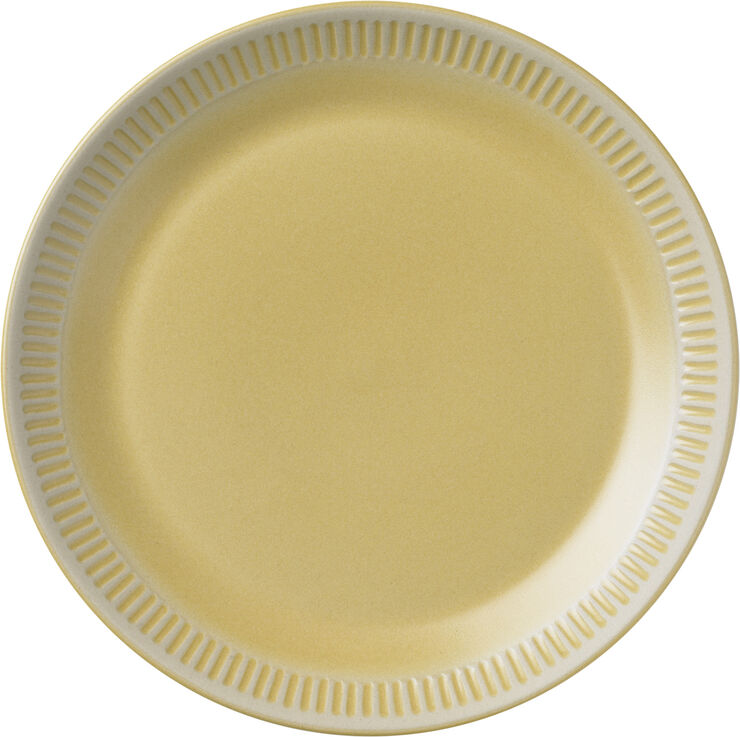 Colorit tallrik Ø 19 cm yellow