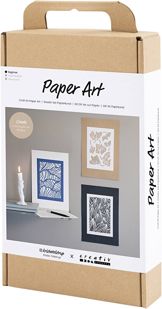 DIY Kit Papirkunst, Billeder til oph&aelig;ng