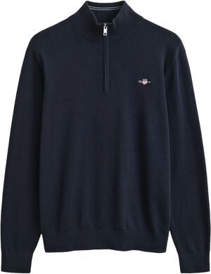 Cotton Half-Zip Sweater