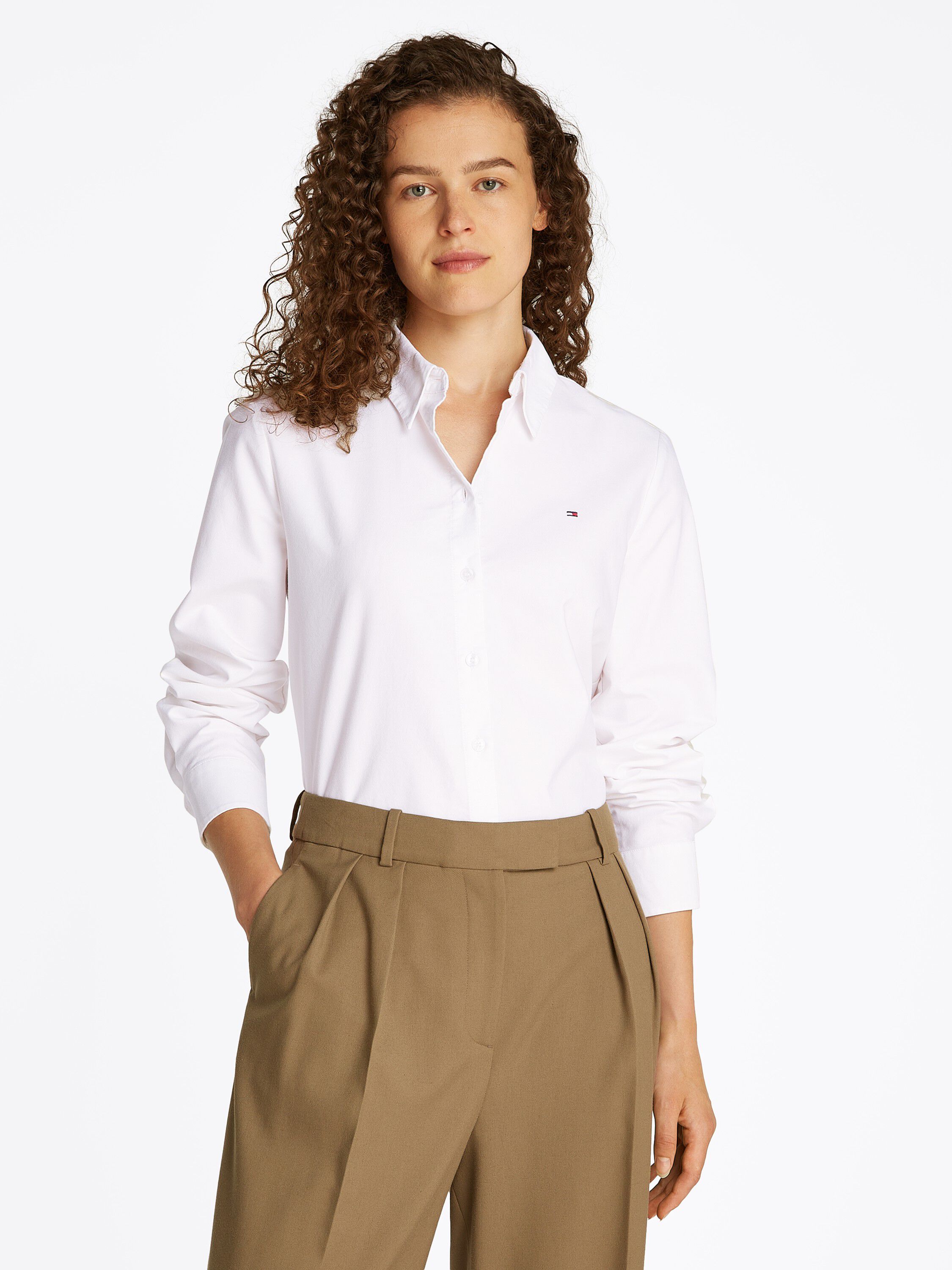 Relaxed Fit Yarn Dyed Oxford Shirt