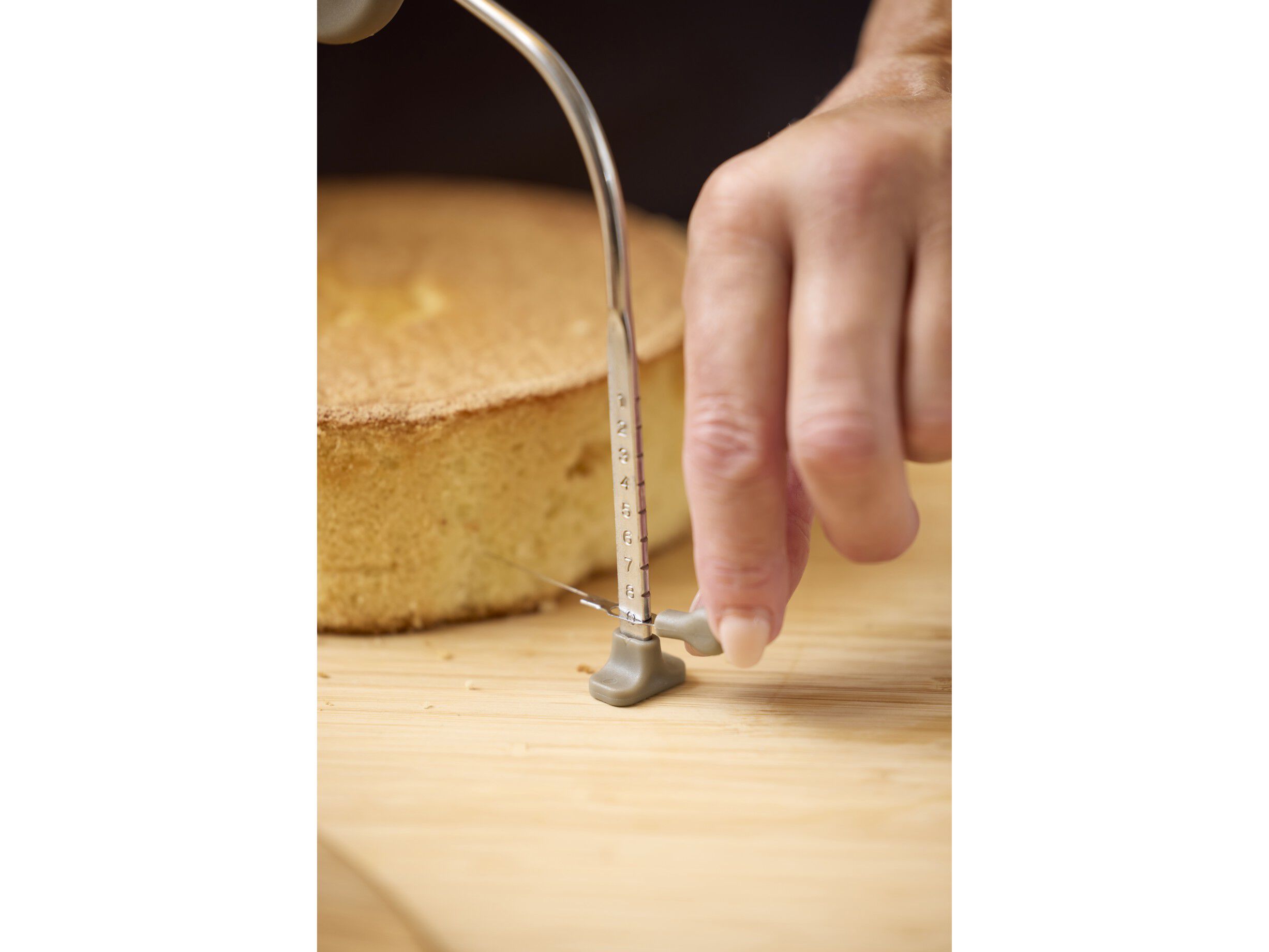 Justerbar t&aring;rtbottensdelare Latte