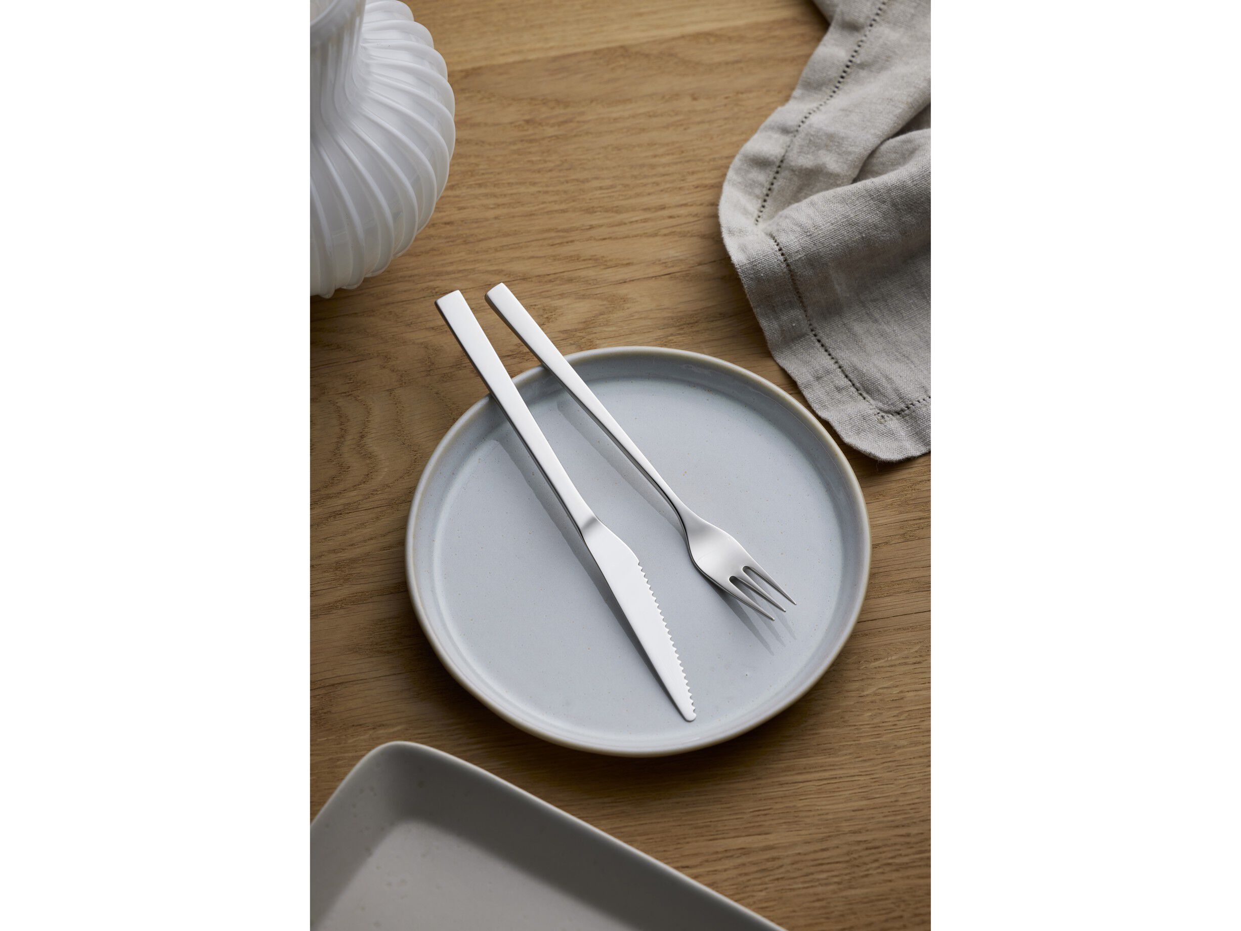 Steakbestick/grillbestick Fuga 12 delar Matt/blankt st&aring;l