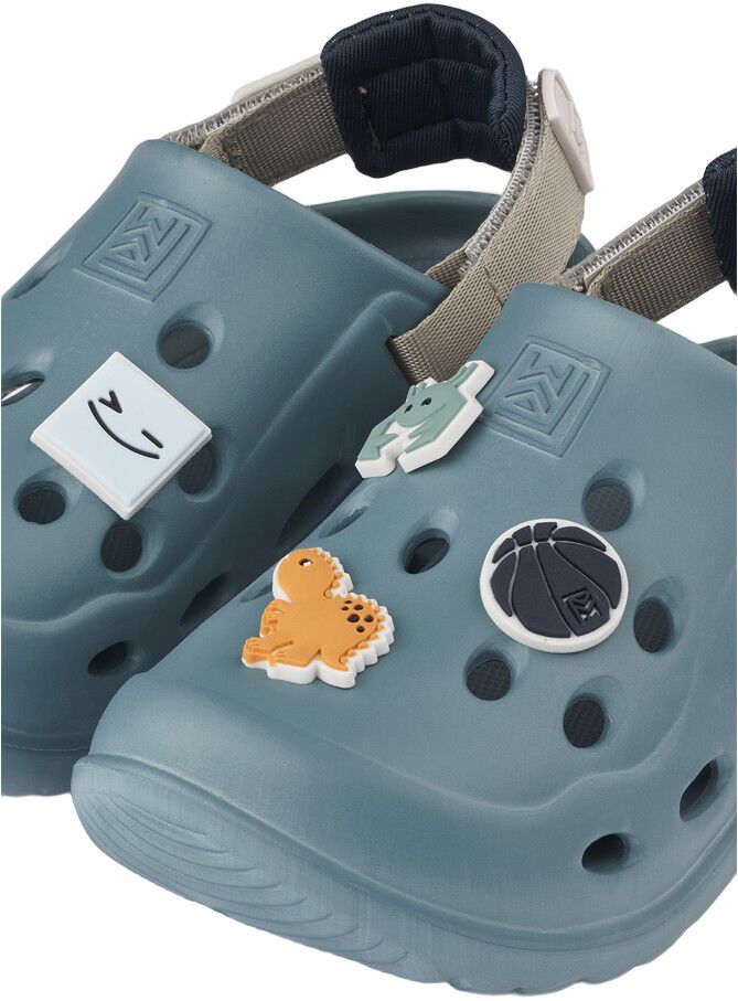 Milas Sandals Whale blue mix-30