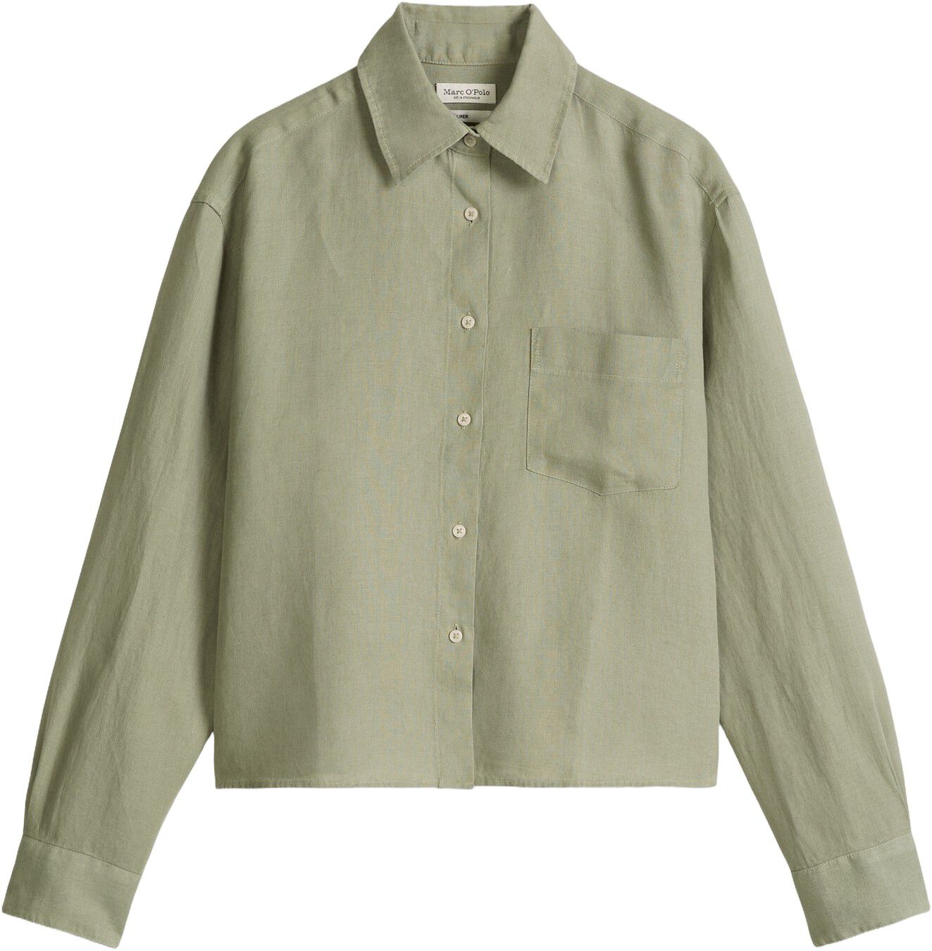 Blouse, boxy shape, chest pocket, l