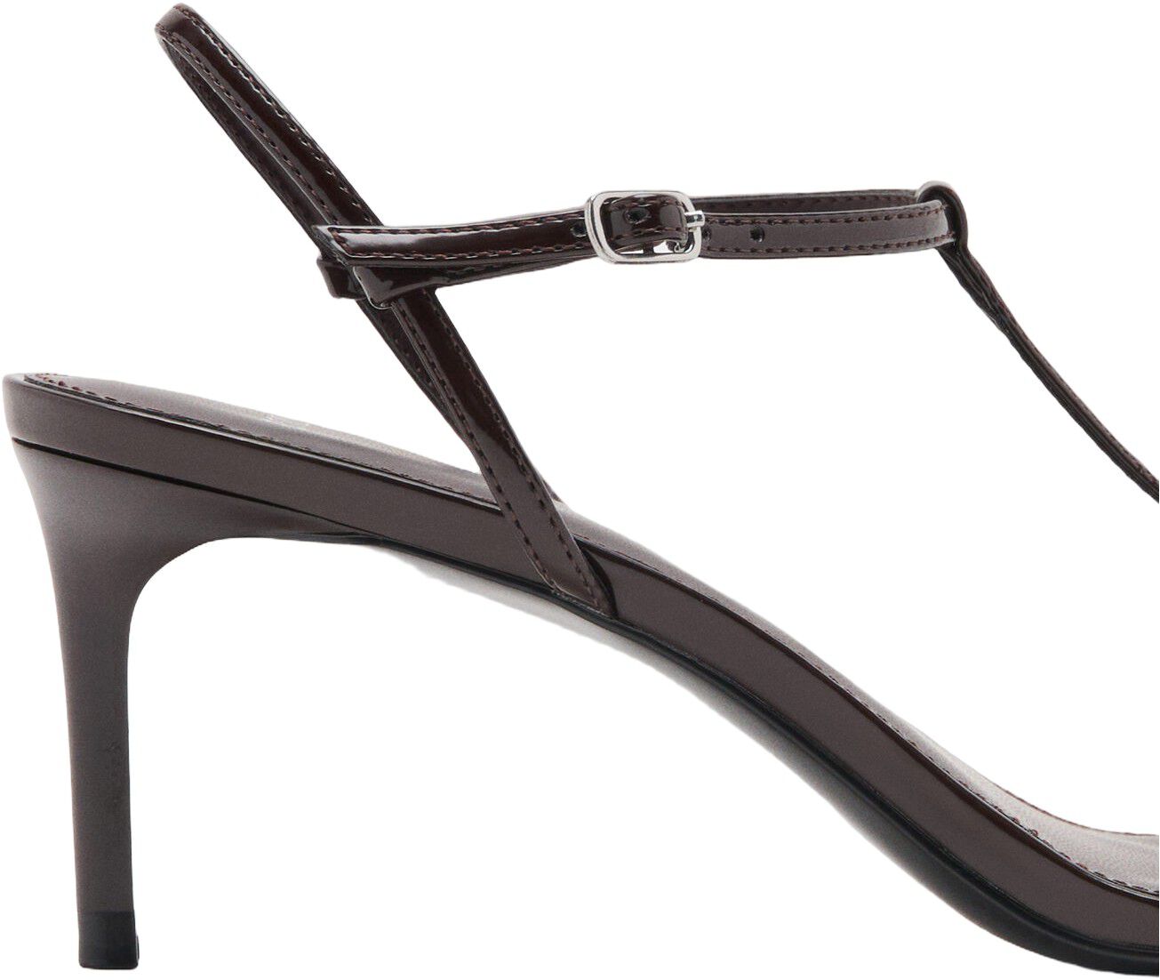 Strappy heeled sandals