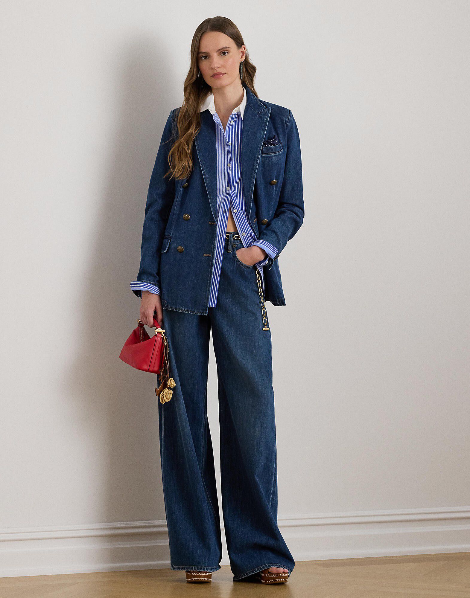 Classic Fit Striped Broadcloth Shirt