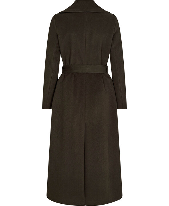 Cashmere Blend Coat - Clareta Belt Long
