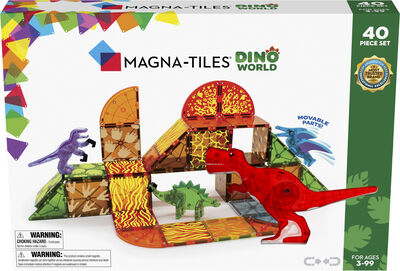 Magna-Tiles Dino World 40 pcs