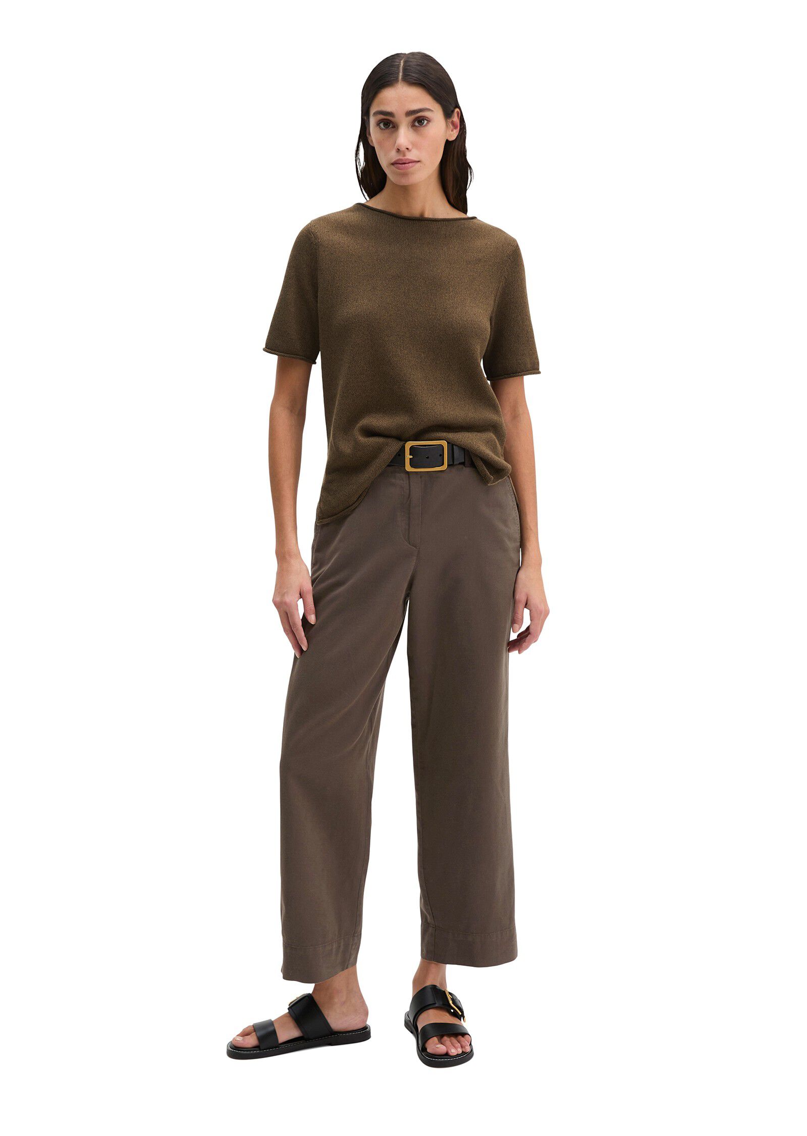 Pullover, shortsleeve, round-neck