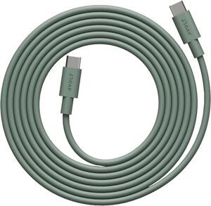 Cable 1 - USB-C to USB-C - Oak Green