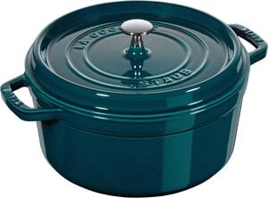 La Cocotte Gryta 26 cm / 5,25 l, Rund, La-Mer, Gjutj&auml;rn