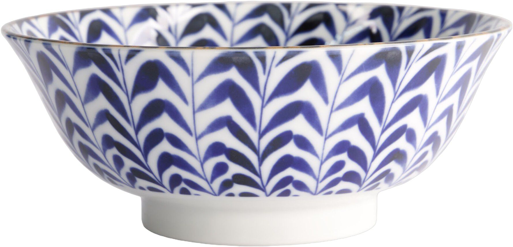 Mino Blue Mixed Bowls Ramen 19x8cm Shidare 21599 6/36