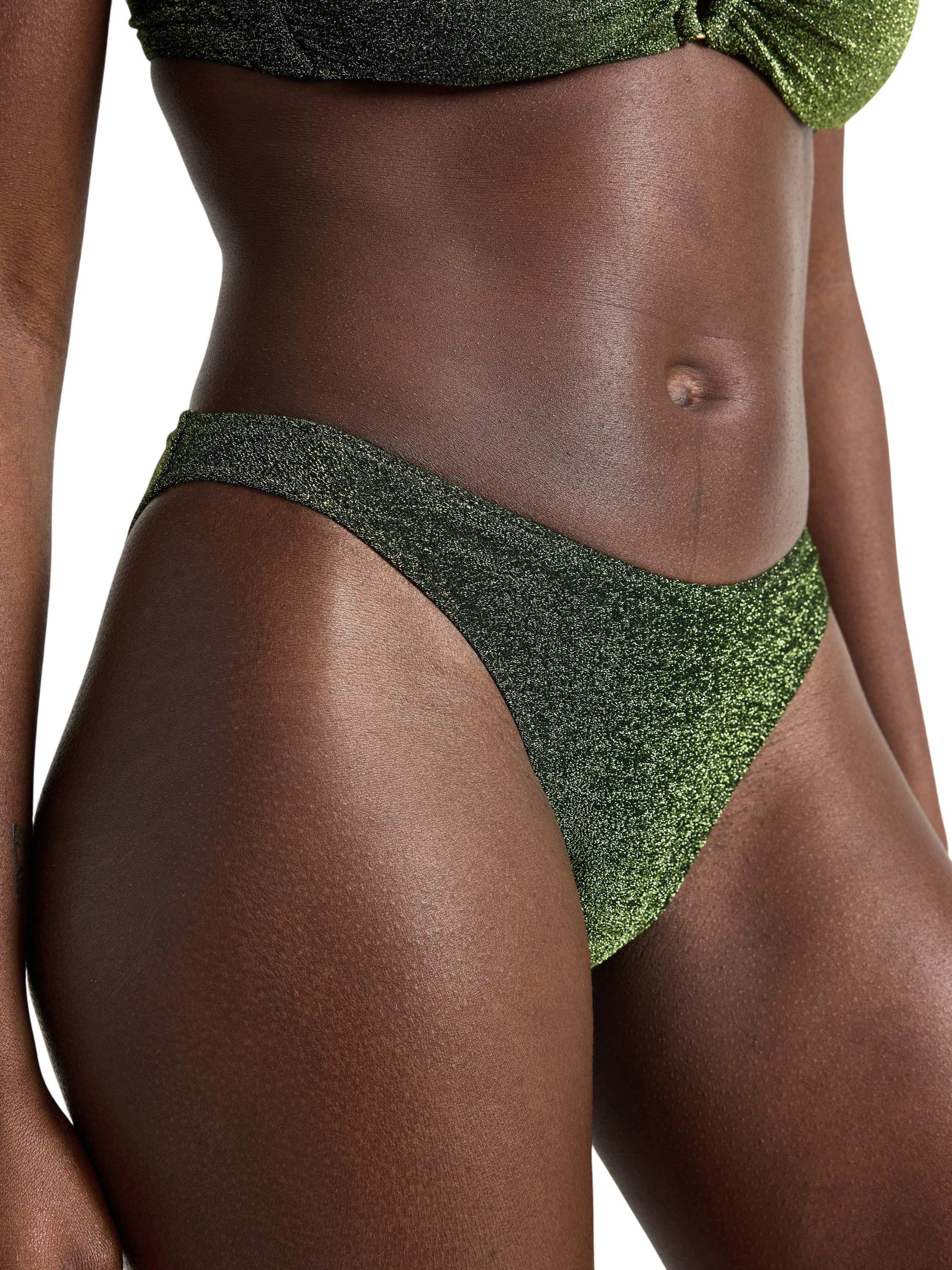 Brazilian bikiniunderdel med lurex