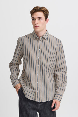 CFALVIN LS dobby striped shirt