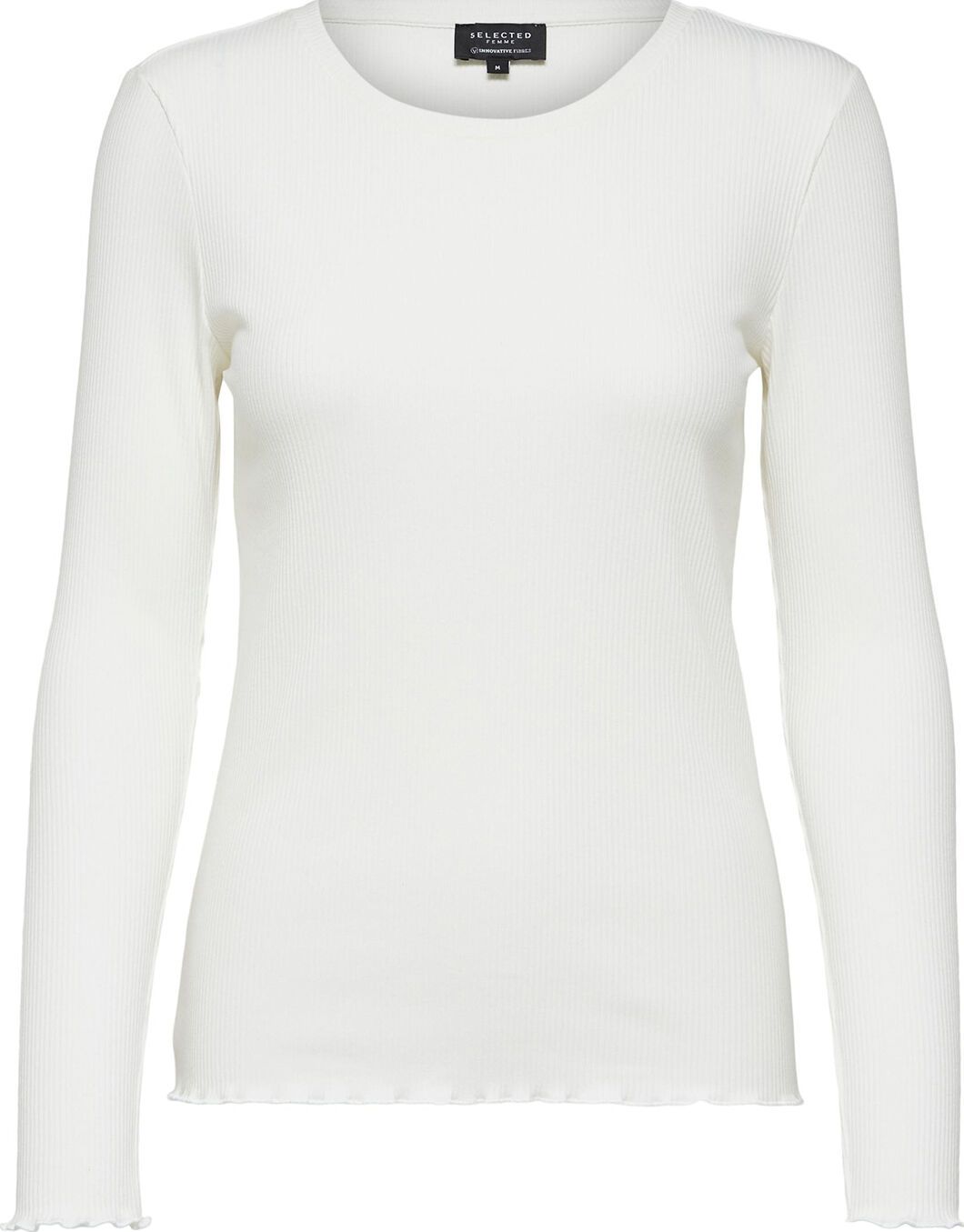 Slfanna Ls Crew Neck Tee S Noos