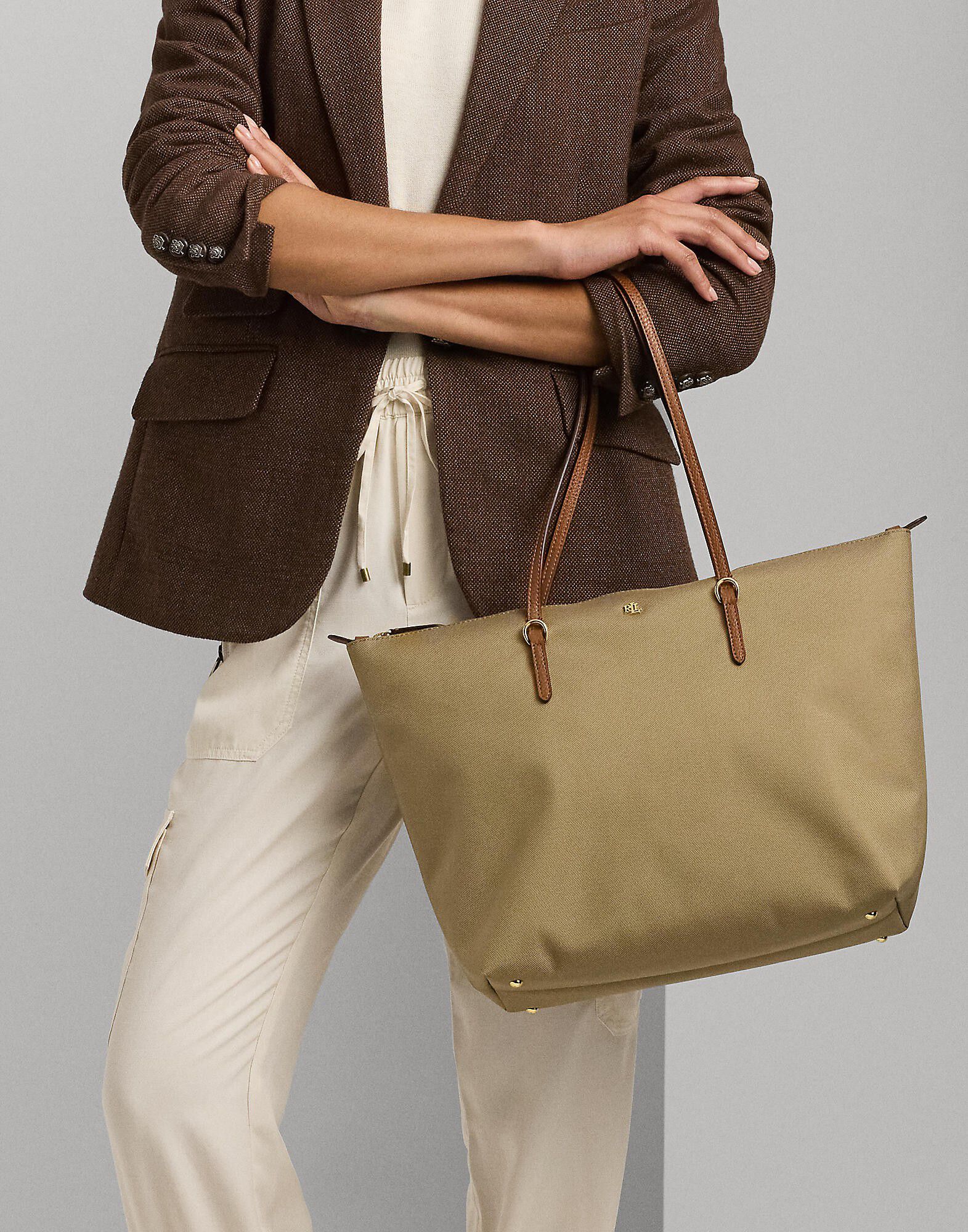 Nylon Large Keaton Tote Bag