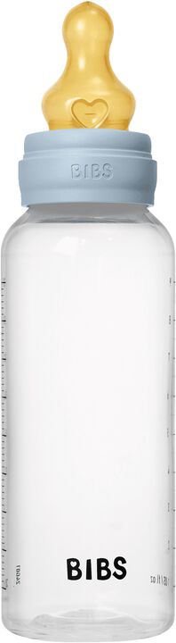 BIBS Baby Bottle Round Latex 1 pack 270 ml Medium Flow Baby