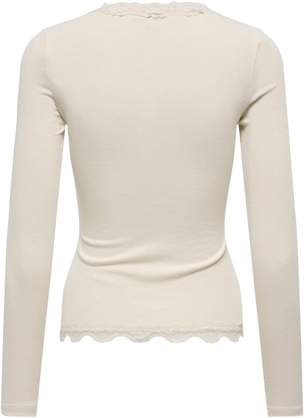 ONLENEA L/S LACE MIX PLACKET TOP JR